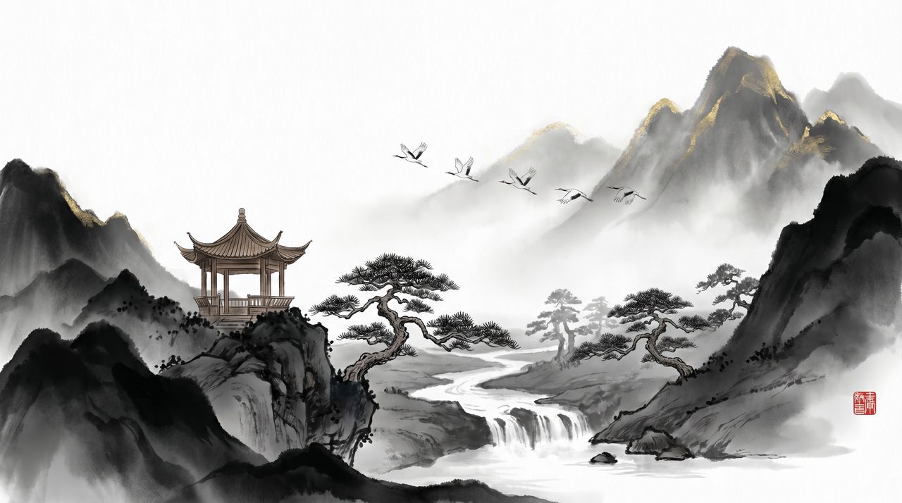免费菠萝东方意境馆 · 山水天地 - zh519628.cn